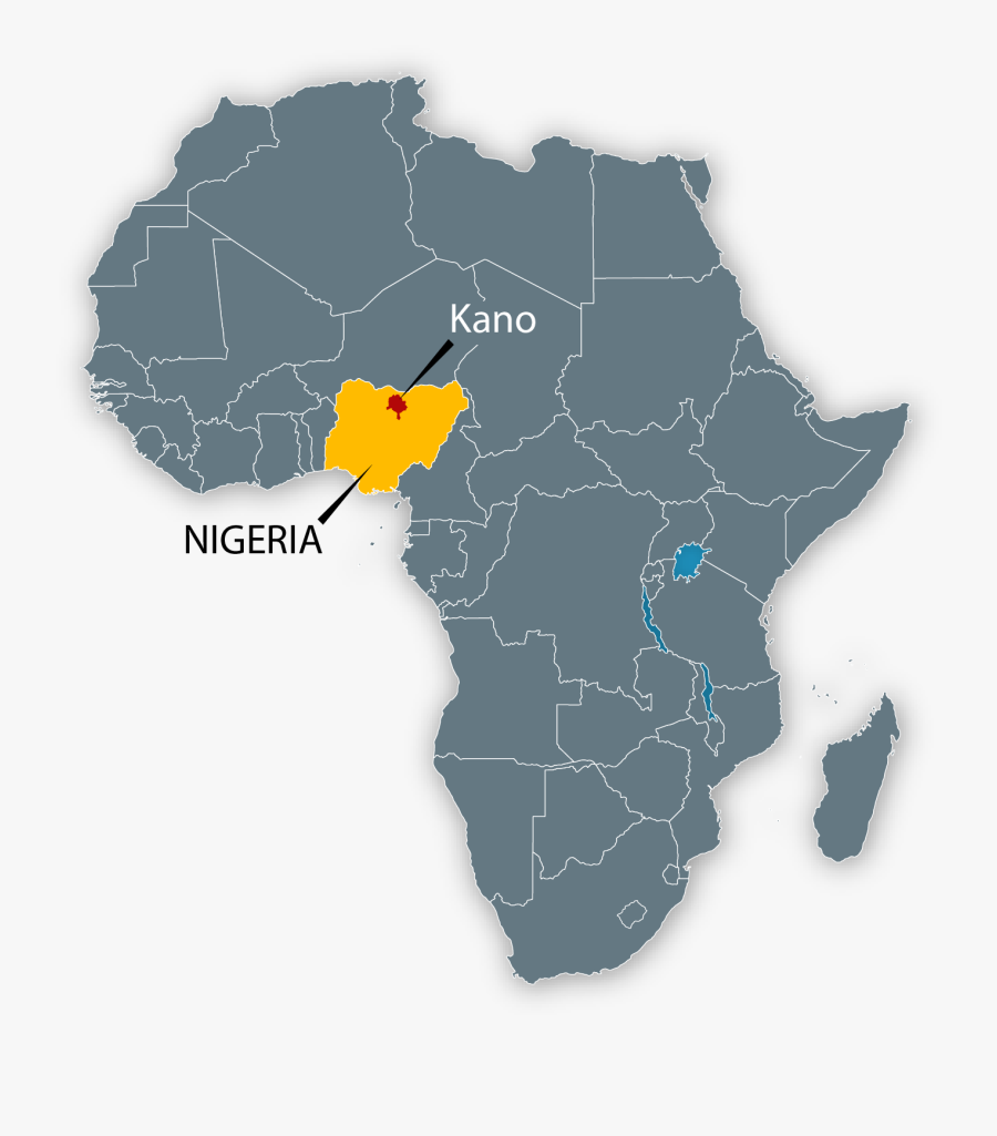 Nigeria Map Png - Union Africaine Pays Membres, Transparent Clipart