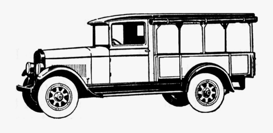 Vintage Bus Png, Transparent Clipart