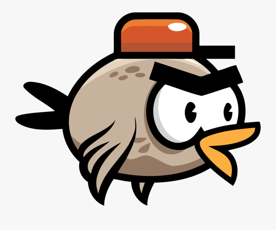 Bat Clipart Beak - Bird 2d Png, Transparent Clipart