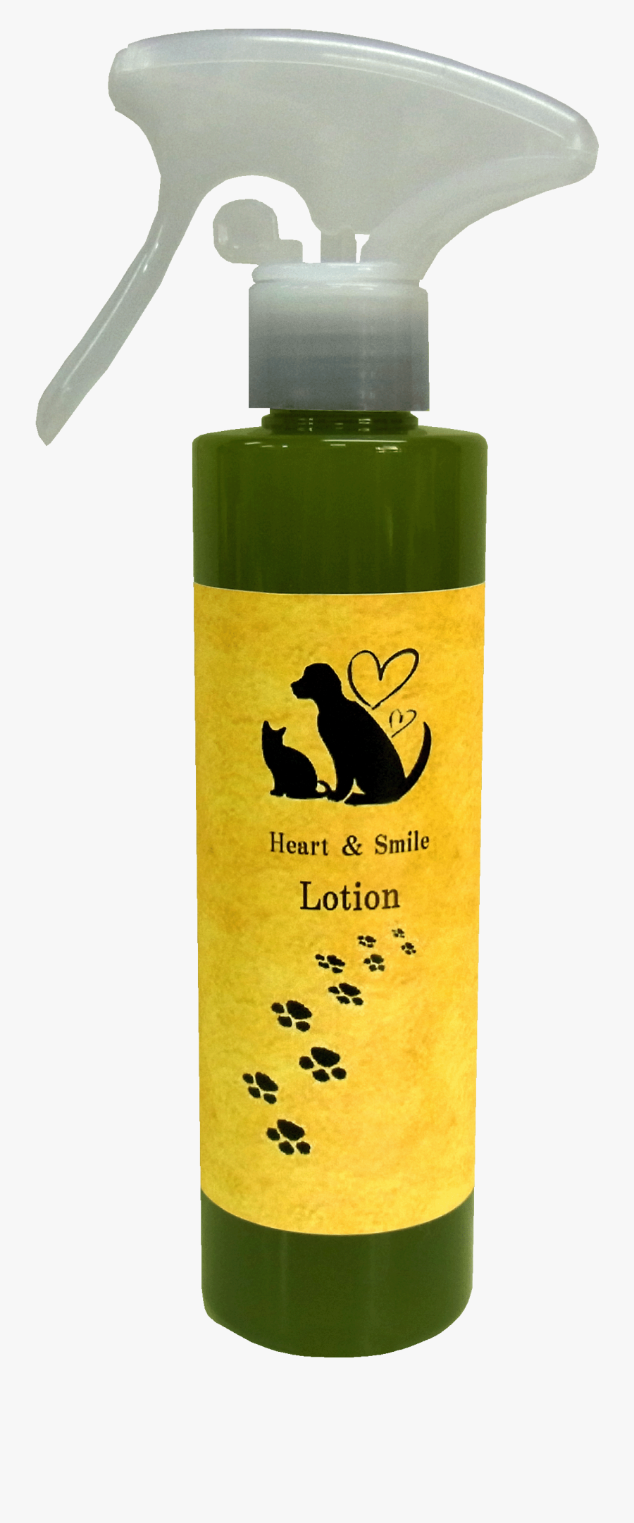 健康な被毛と地肌をキープ『heart & Smile ローション』200ml - Cosmetics, Transparent Clipart
