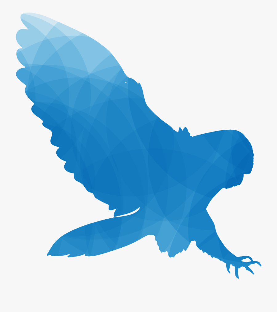 Great Horned Owl Bird Beak Silhouette - Owl, Transparent Clipart