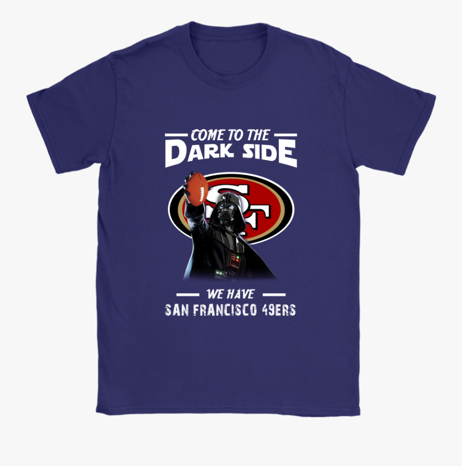 Clip Art 49ers Tshirt - Come To The Dark Side Eagles, Transparent Clipart
