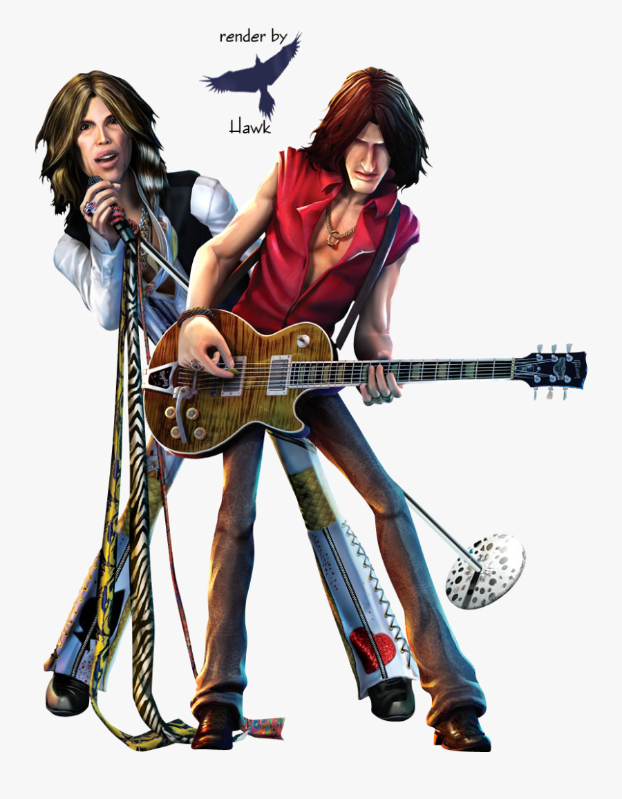 Aerosmith Png Pic - Guitar Hero Aerosmith Art, Transparent Clipart