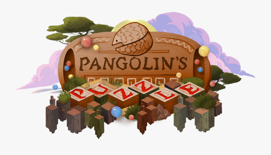 Pangolin"s Puzzle Logo - Chocolate, Transparent Clipart