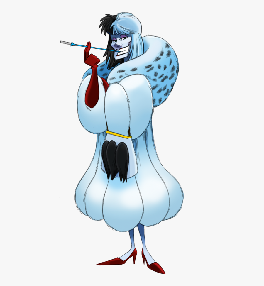 Cruella De Vil Transparent Png - Cartoon, Transparent Clipart