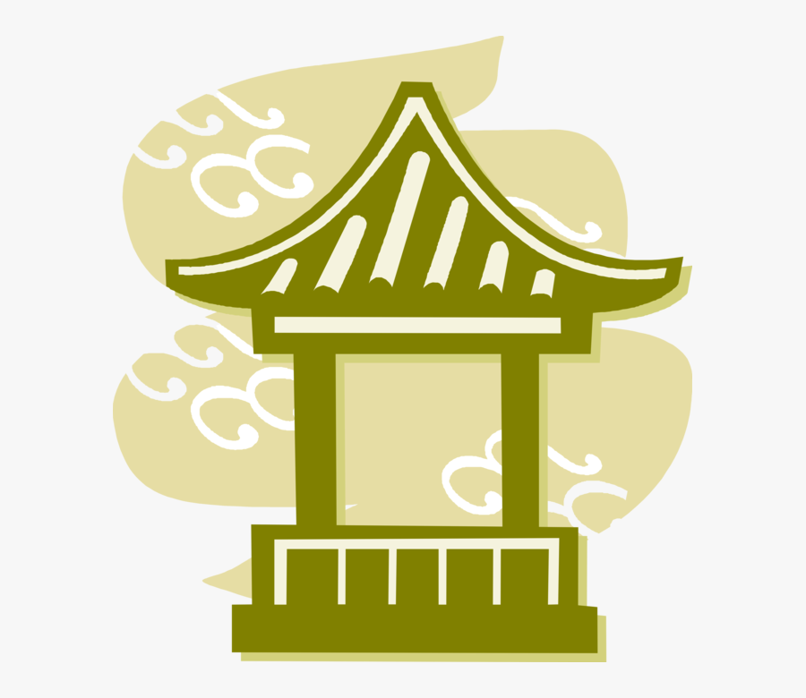 Vector Illustration Of Oriental Chinese And Japanese, Transparent Clipart