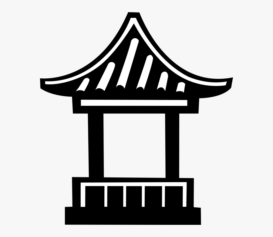 Vector Illustration Of Oriental Chinese And Japanese, Transparent Clipart
