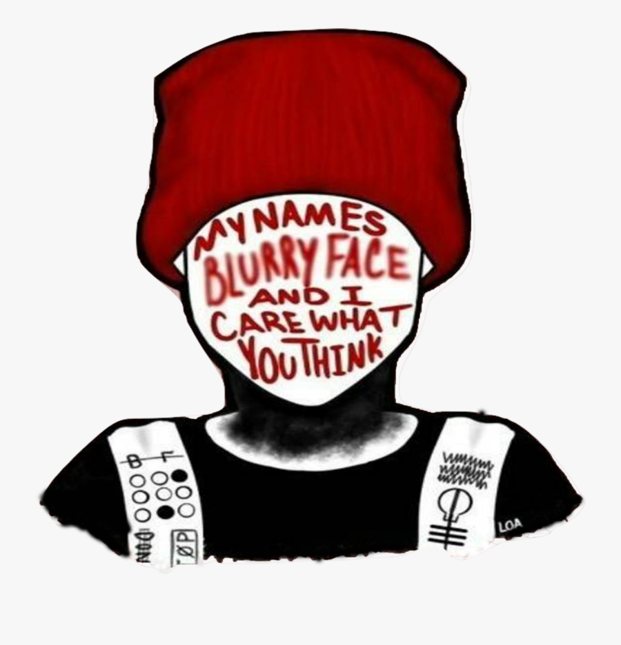 Twenty One Pilots Stickers Blurryface, Transparent Clipart