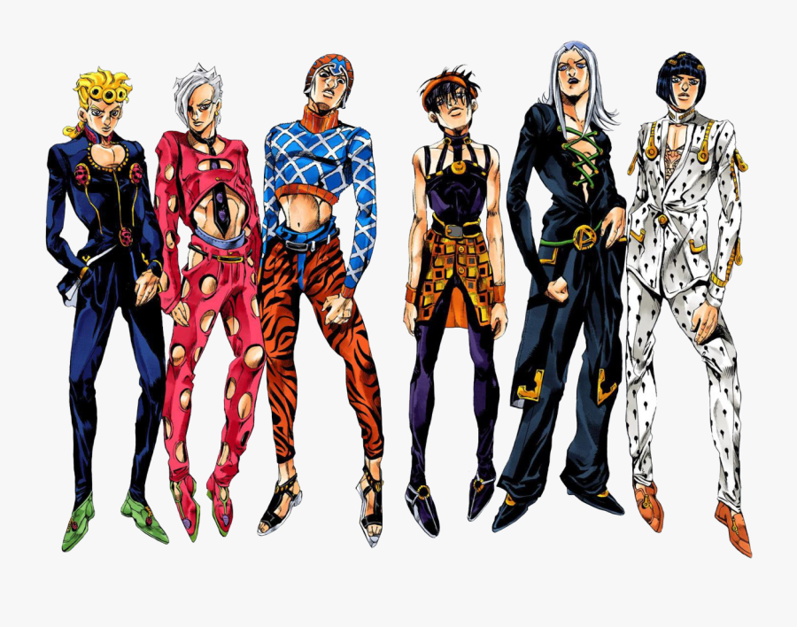 An Essay About Jojo - Jojo No Kimyou Na Bouken Vento Aureo, Transparent Clipart