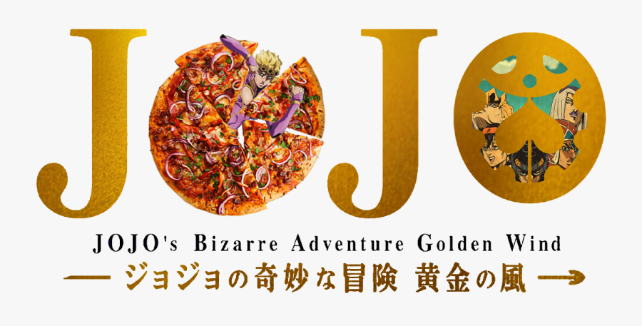 Transparent Jojo"s Bizarre Adventure Logo Png - Jojo Golden Wind Logo