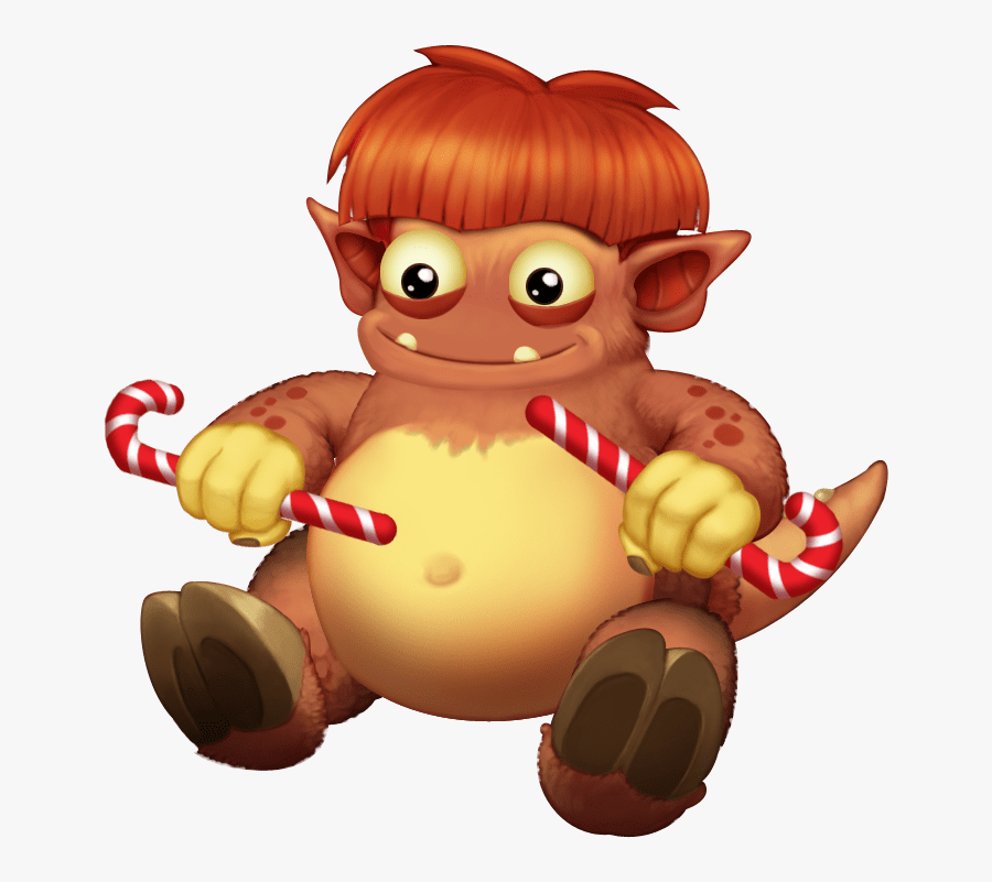 Young Christmas Drumpler - Cartoon, Transparent Clipart