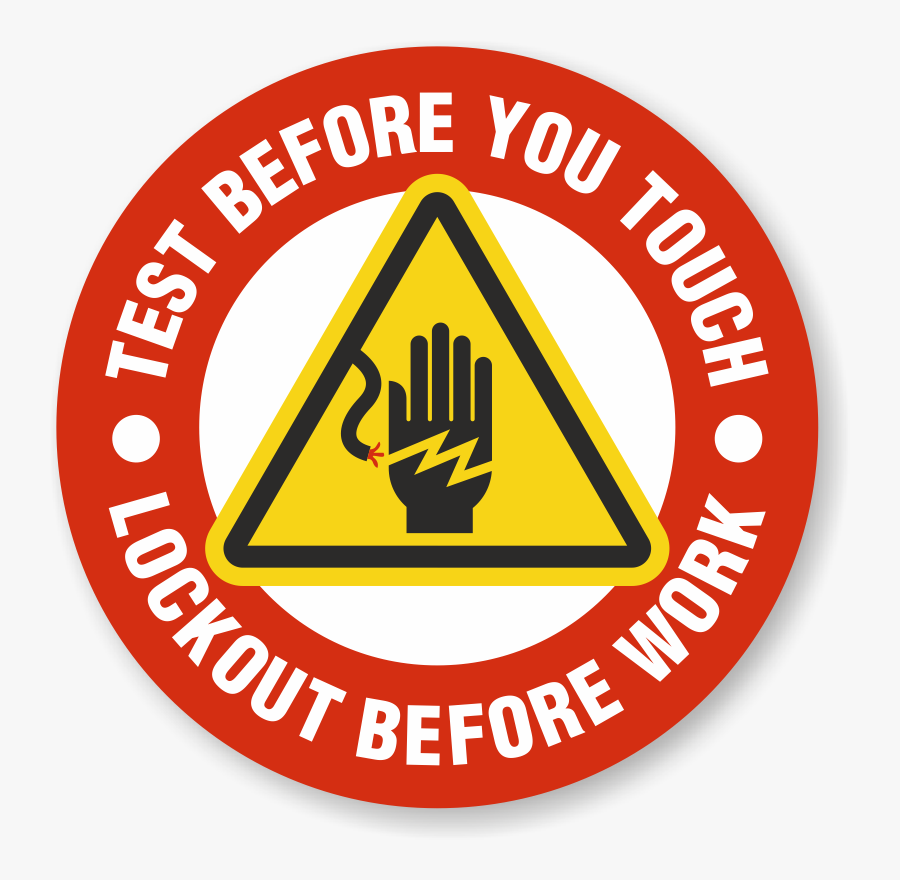 Lockout Tagout Stickers , Free Transparent Clipart ClipartKey