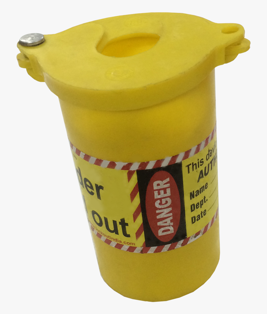 Electrical Plug Lockout - Plastic, Transparent Clipart