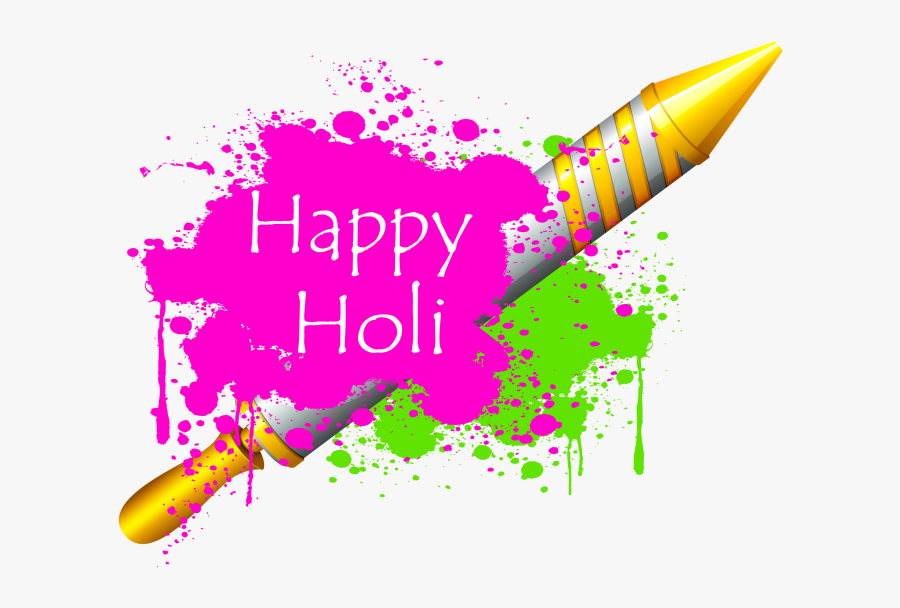Holi Hd Wallpaper 2019 , Transparent Cartoons - Holi 2019 Png Hd, Transparent Clipart