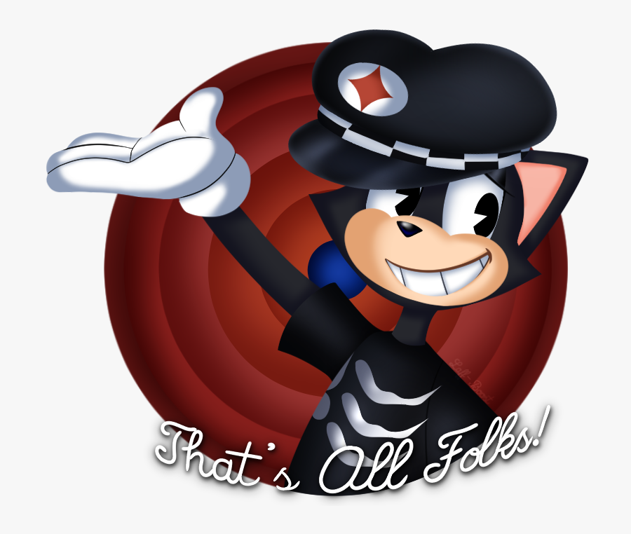 That"s All Folks - Cartoon, Transparent Clipart