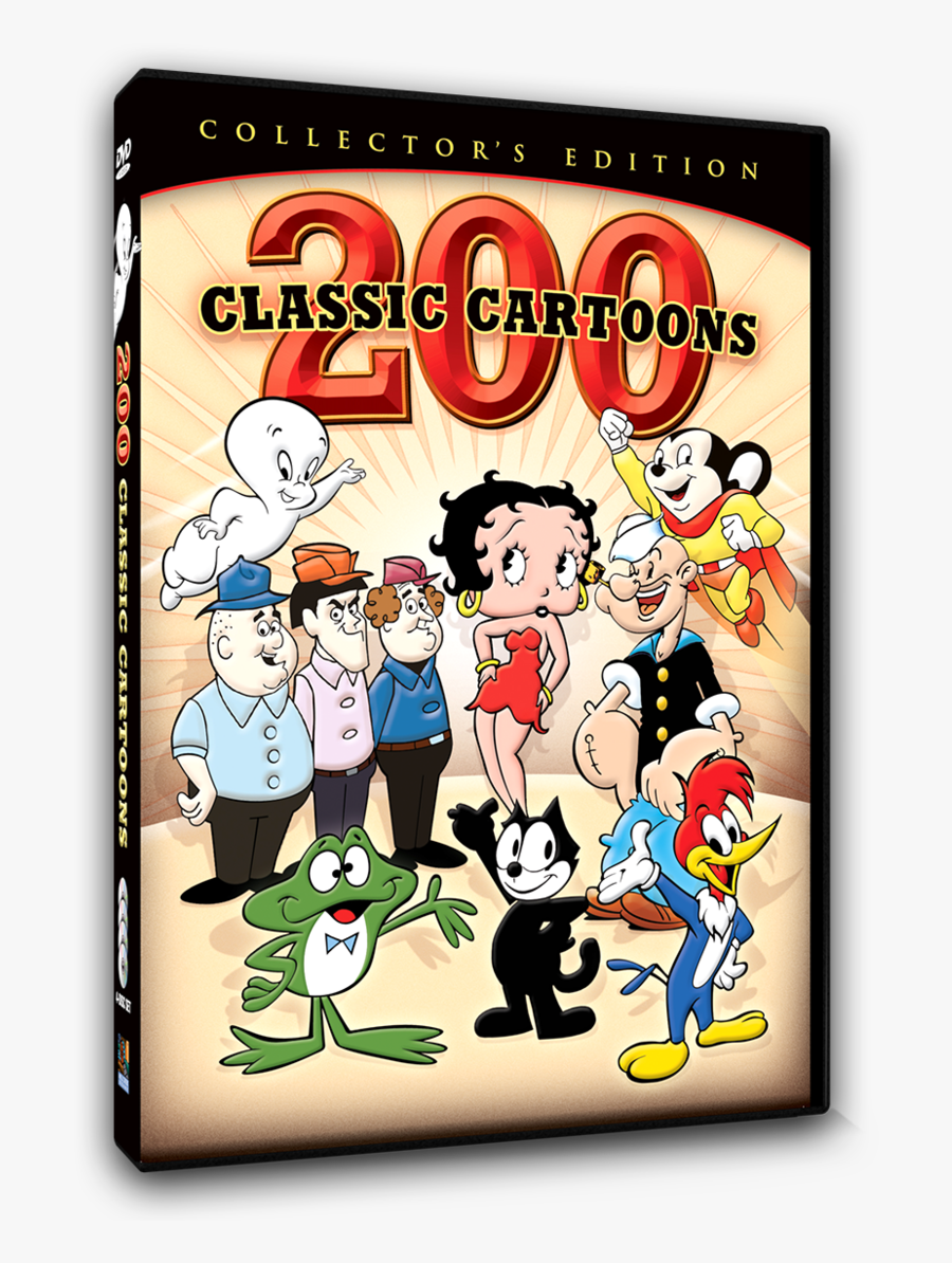 200 Classic Cartoons, Transparent Clipart