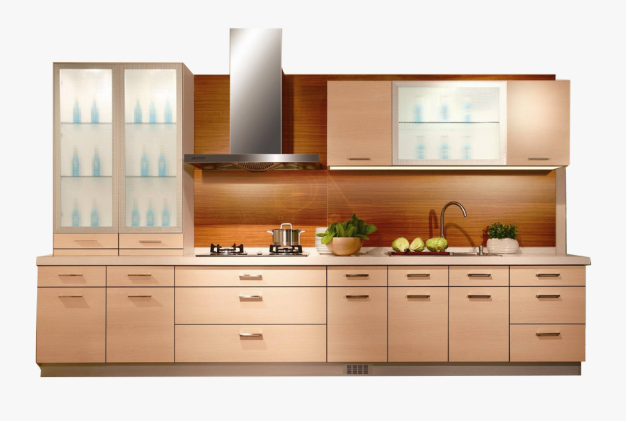 Kitchen Png Hd Quality - Kitchen Cabinets Png, Transparent Clipart