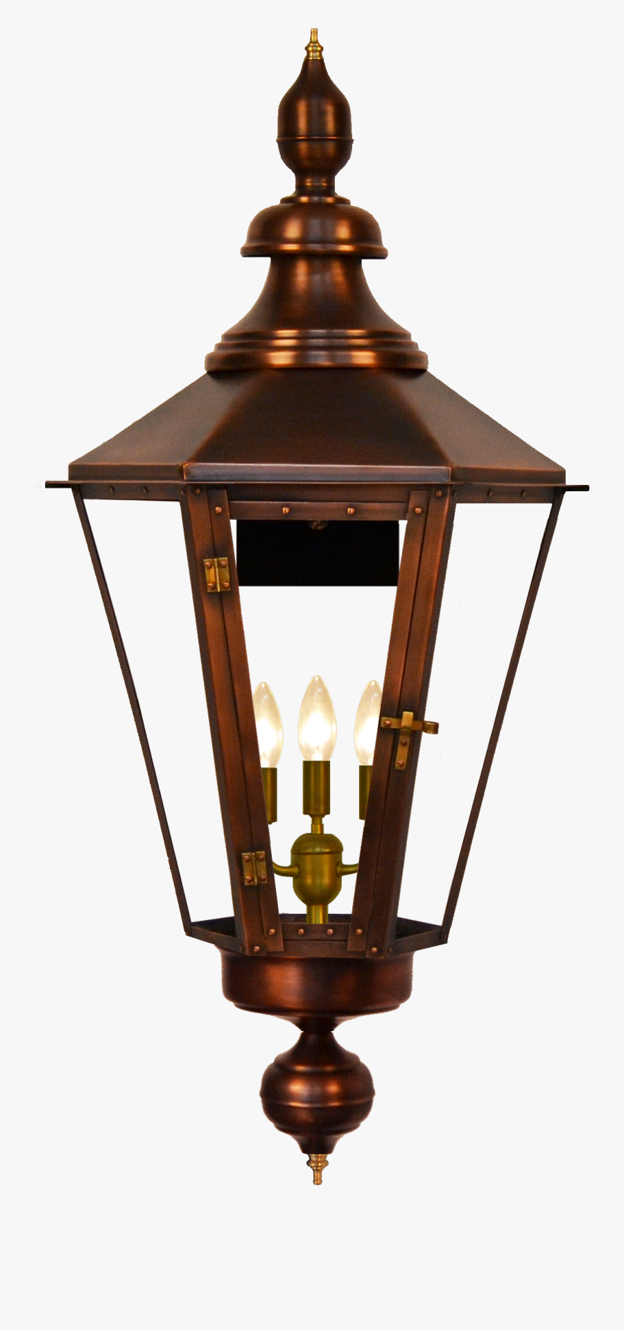 Transparent Street Lamps Clipart - Coppersmith Royal Street, Transparent Clipart