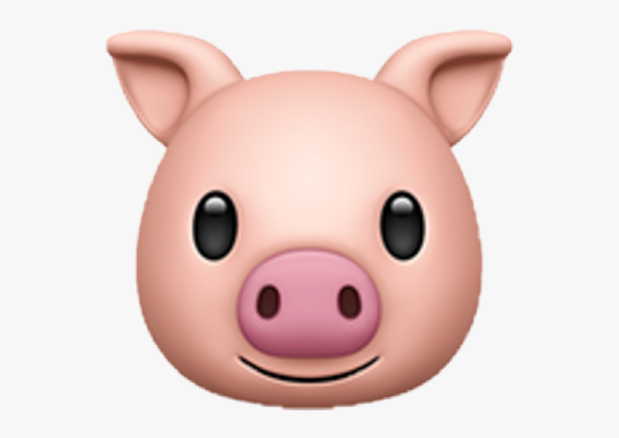 #emoji #cerdo #cute #rosa #animal #whatsapp - Pig Emoji Whatsapp, Transparent Clipart