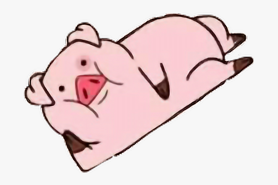 #pato #gravityfalls #cerdo #mabel #freetoedit - Cerdo De Gravity Fall, Transparent Clipart