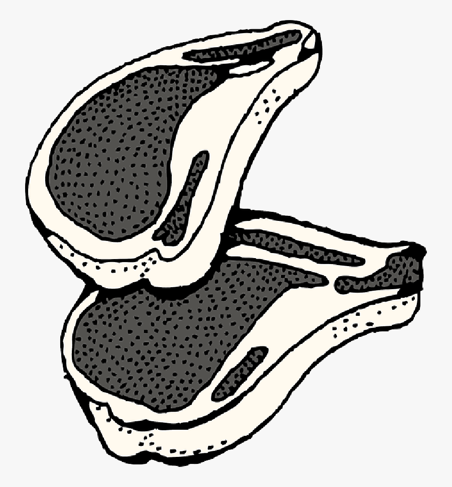 Free Pictures Pork - Meat Clipart Black And White, Transparent Clipart