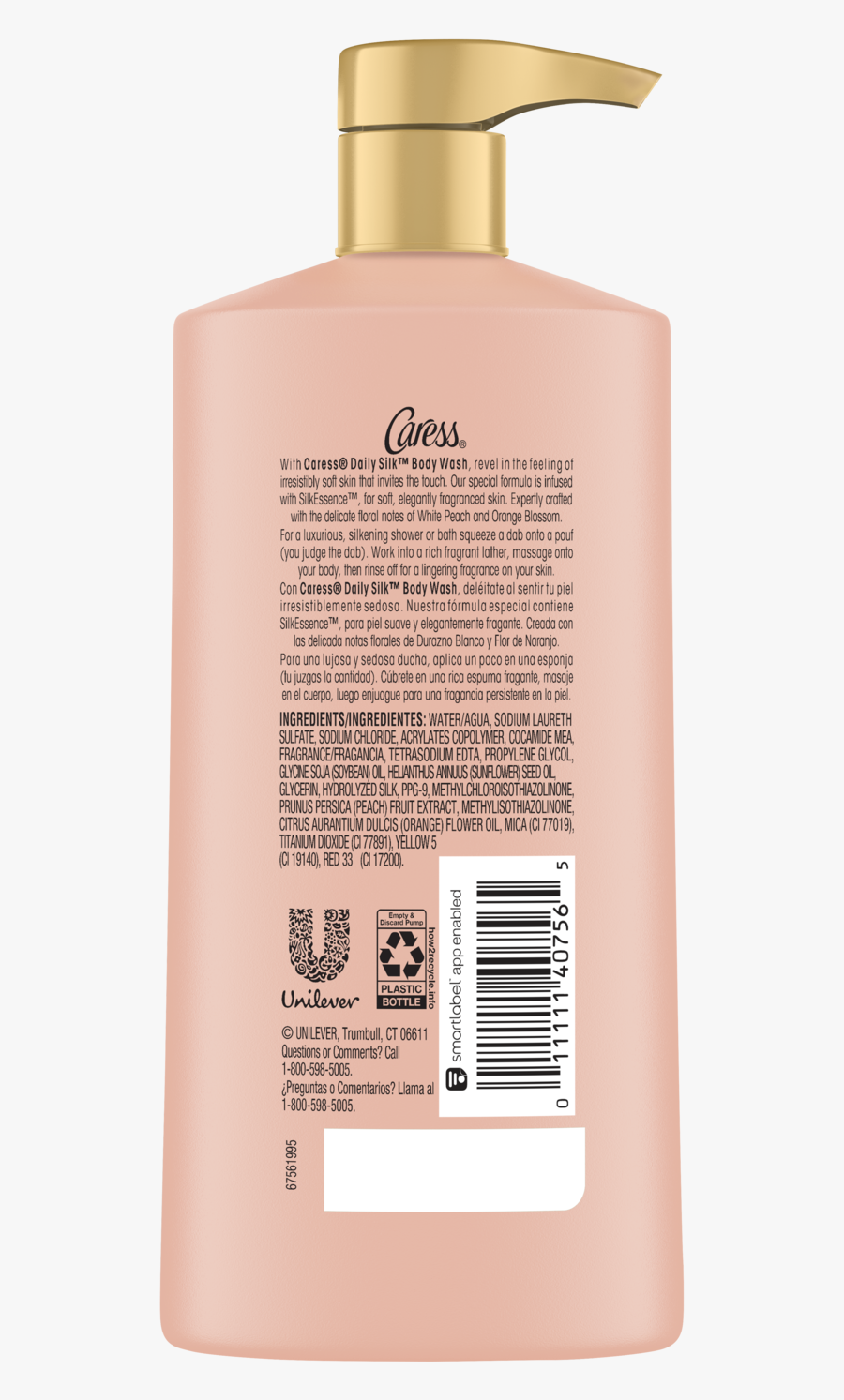 Caress Tahitian Renewal Upc Barcode, Transparent Clipart
