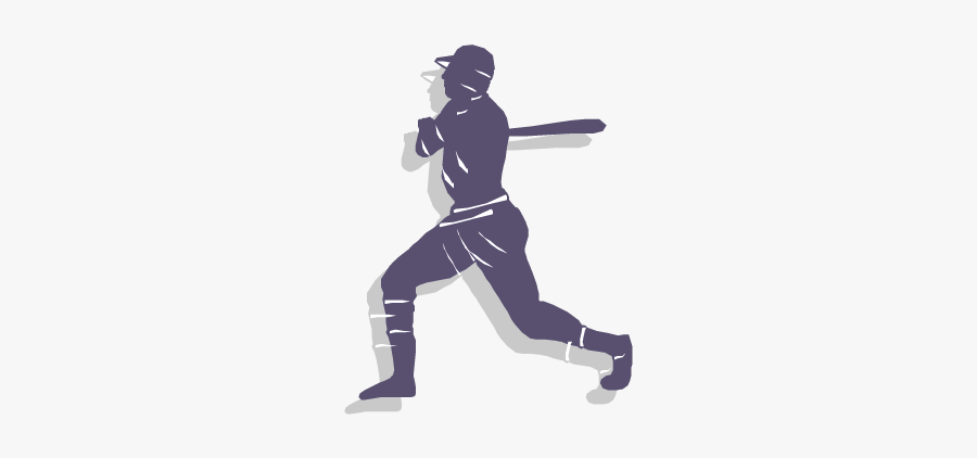 Baseball Trivia Baseball Coach Baseball Player Batting - Person Swinging Bat Transparent, Transparent Clipart