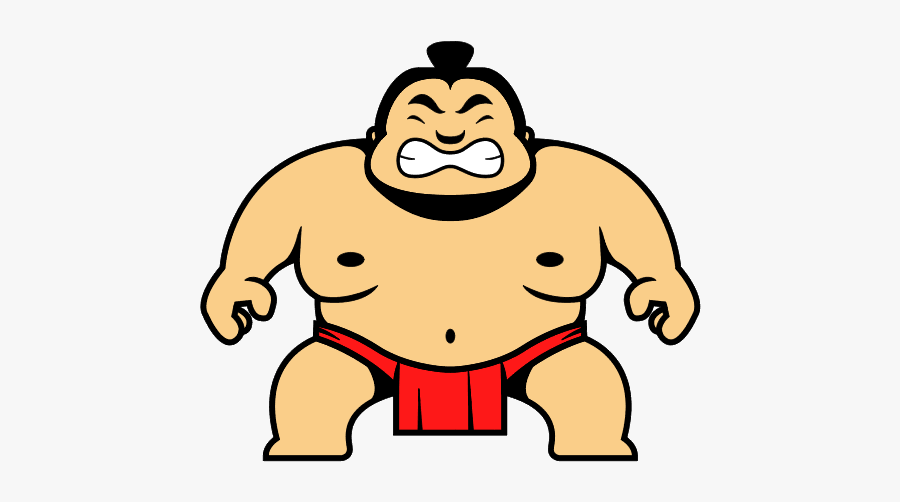 Sumo Png - Sumo Wrestler Easy Drawing, Transparent Clipart
