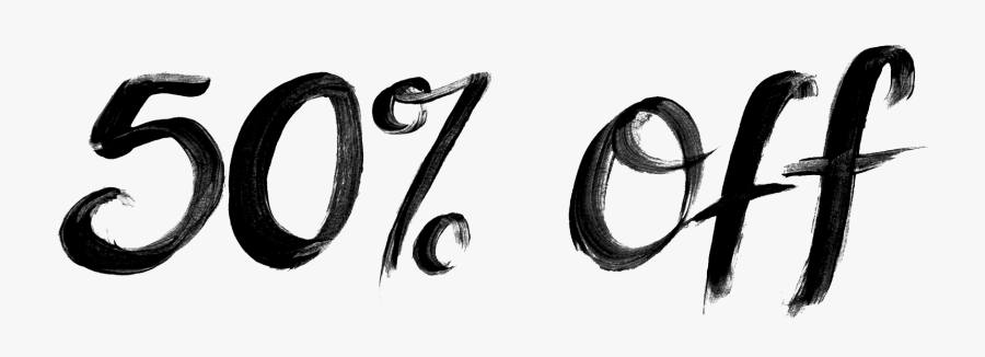Download 50 Off Png Photo Image - Tattoo Discount, Transparent Clipart