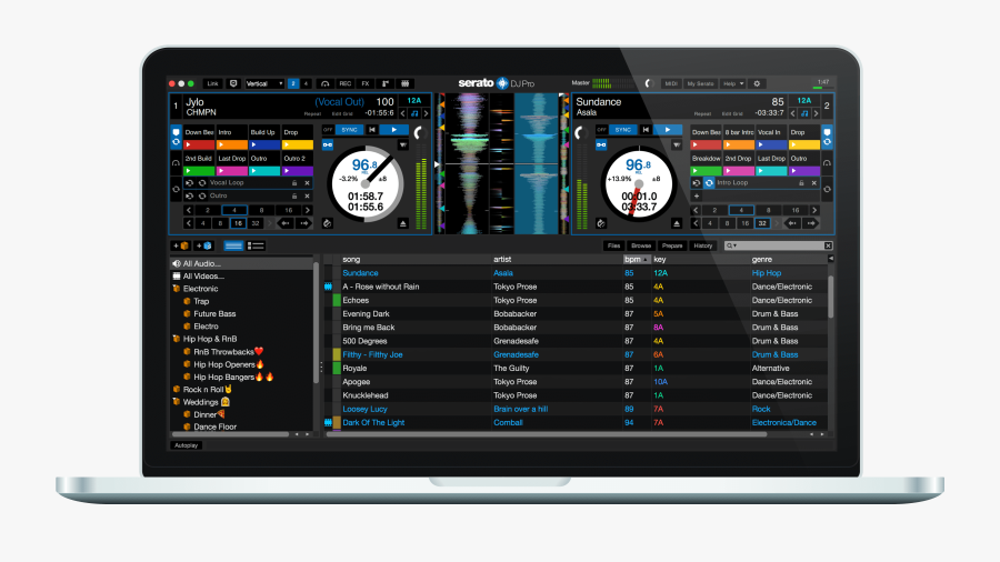 Clip Art Disc Jockey Computer - Serato Dj Pro 2.1 1, Transparent Clipart