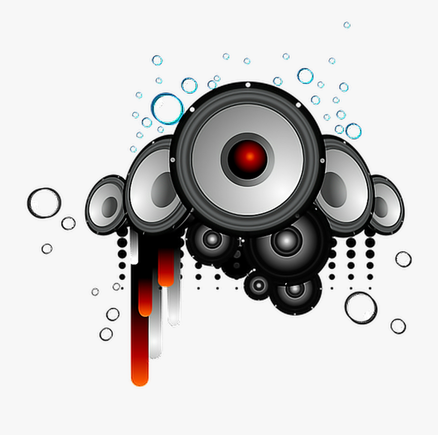 Dj Logo Png - Vector Speakers Png , Free Transparent Clipart - ClipartKey