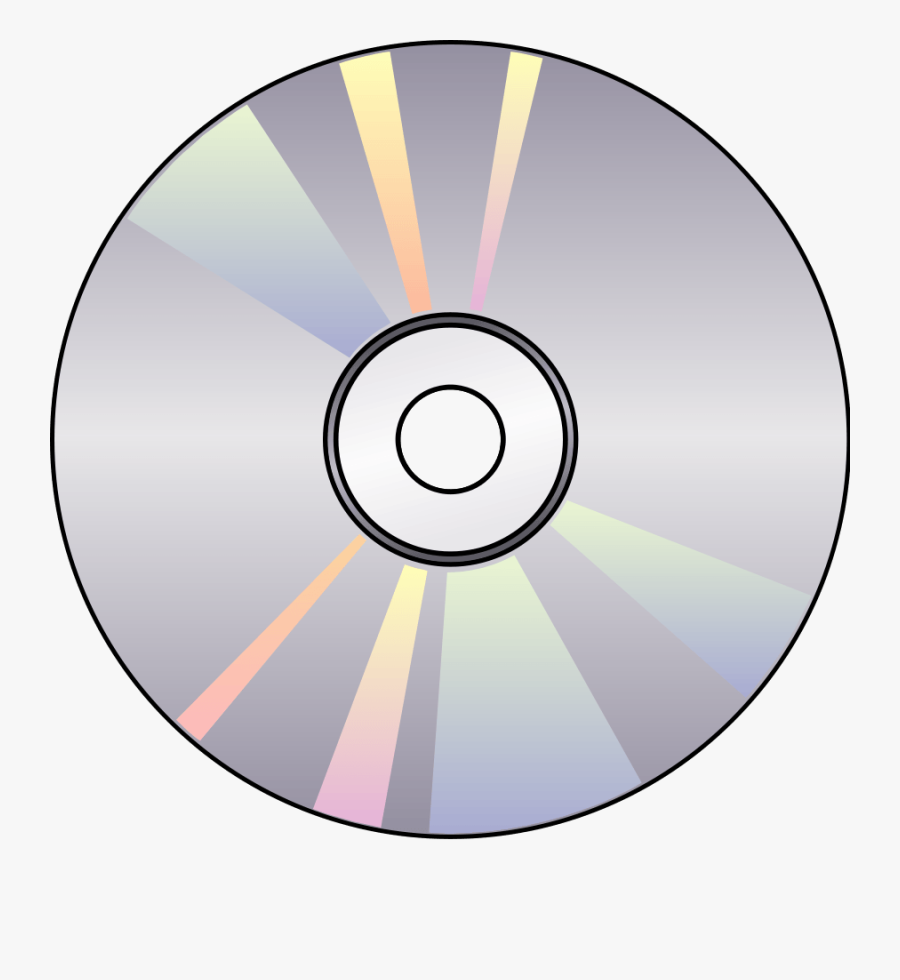 Compact Disk Svg Vector File, Vector Clip Art Svg File - Disk Clipart, Transparent Clipart
