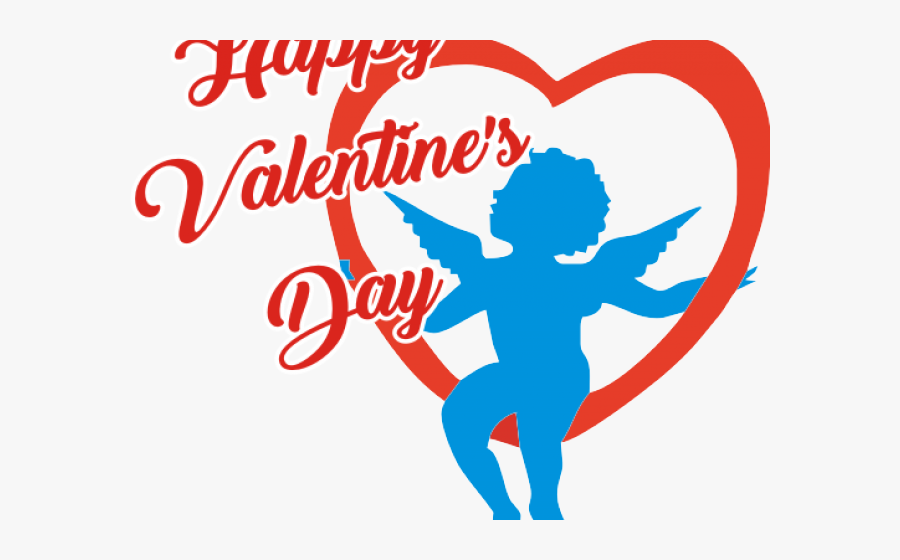 Valentines Day Clipart Transparent Background - Cupid For Valentine Day, Transparent Clipart