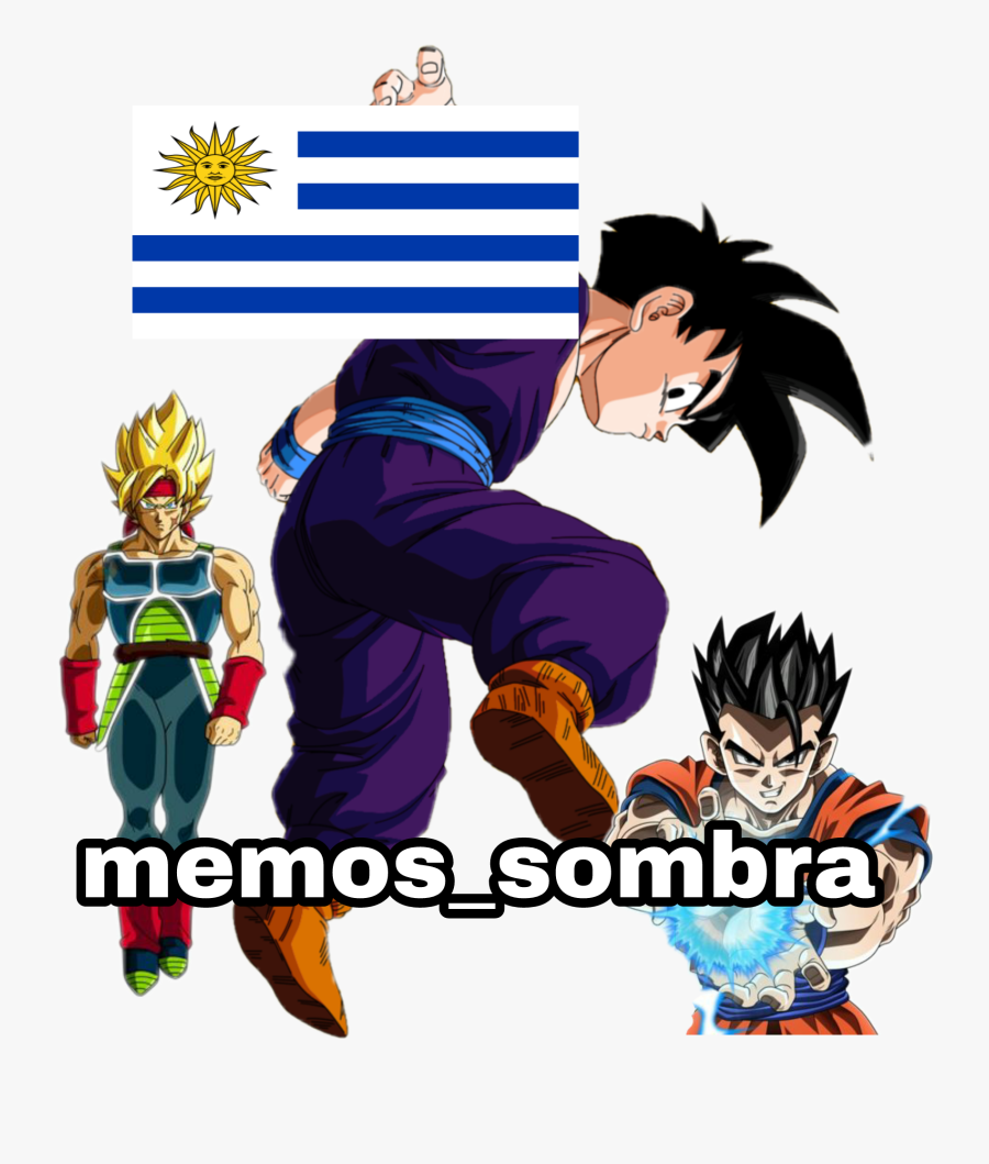 #dbz #uruguay #memos Sombra - Teen Gohan Hair Style, Transparent Clipart