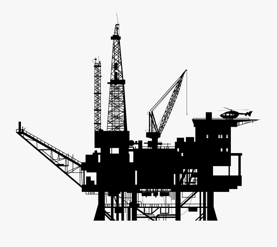 Water Well Drilling Truck File Png Images Png - Oil Rig Silhouette, Transparent Clipart