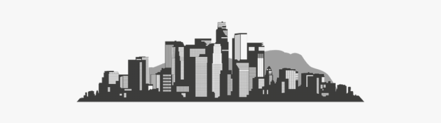 Skyline Clipart Los Angeles - Transparent Los Angeles Skyline Png, Transparent Clipart