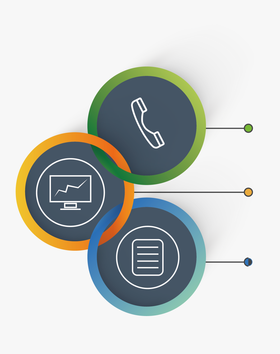 Logo Vector Round Hq Image Free Png Clipart - Tres Círculos Vector Free, Transparent Clipart