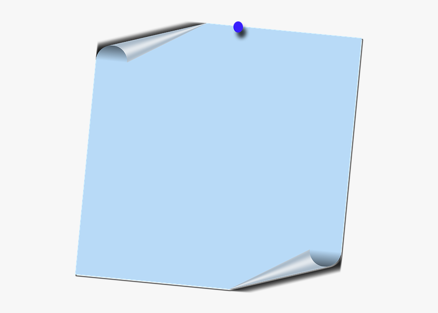Cliparts Shop Of Library - Blue Memo Png, Transparent Clipart