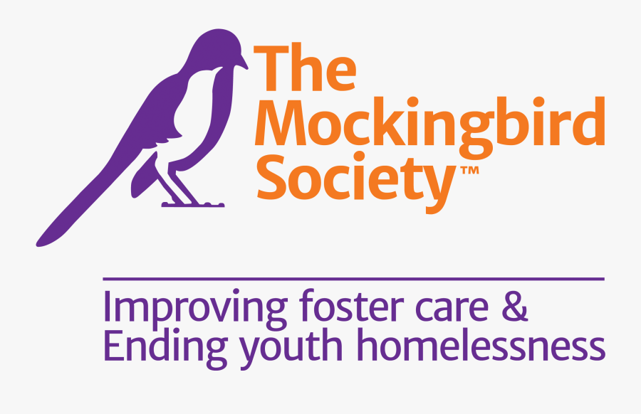 Improve Foster Parent Recruitment & Retention Mockingbirdlogocmyktag - Bird, Transparent Clipart