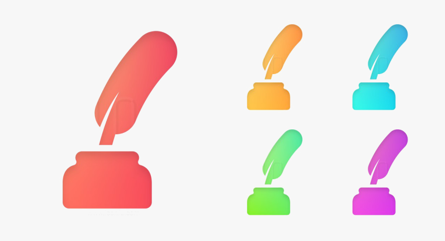 Ink Pot Png Free Image - Skateboard, Transparent Clipart