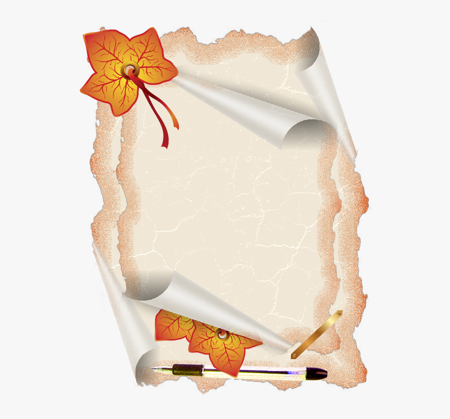 Caratulas De Pergaminos A Colores, Transparent Clipart