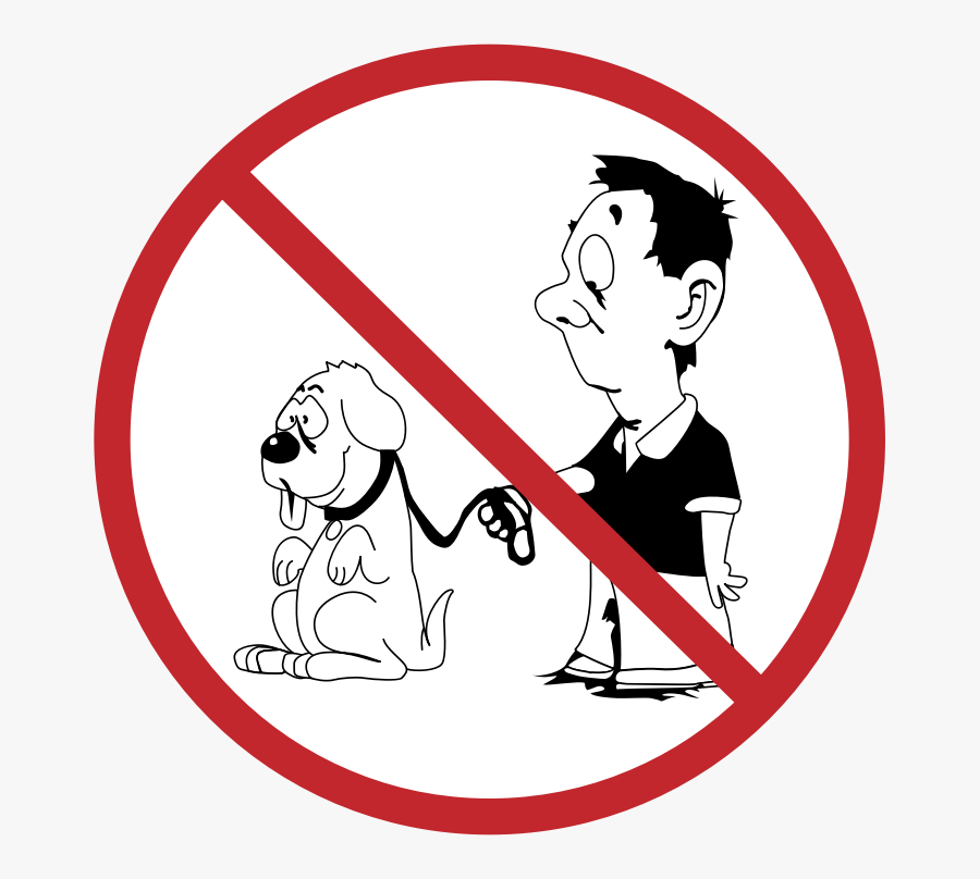 No Dogs Allowed - No Dogs Allowed Png, Transparent Clipart