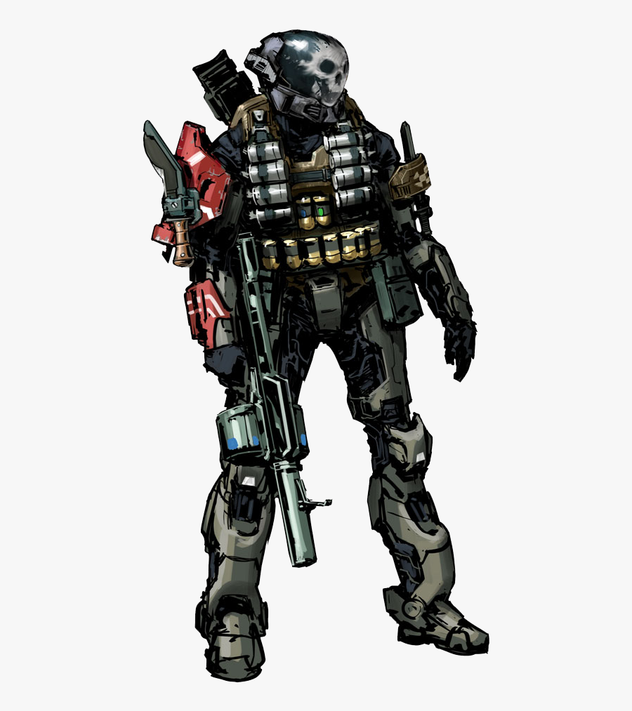 Clip Art Image Emile Full Png - Halo Reach Characters, Transparent Clipart