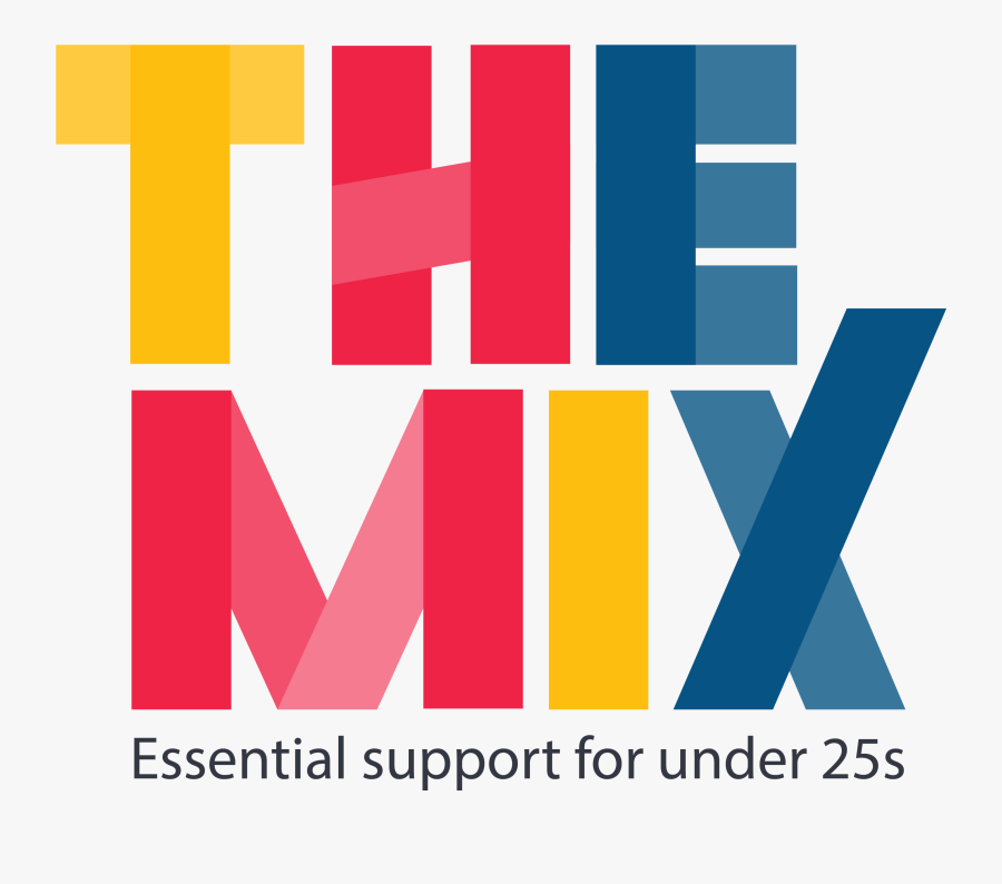 The Mix , - Young People Charity Logo, Transparent Clipart