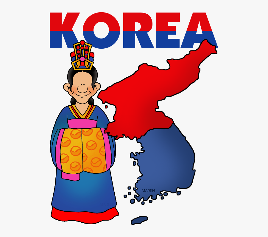 Korea Map - Korea Map Clipart, Transparent Clipart