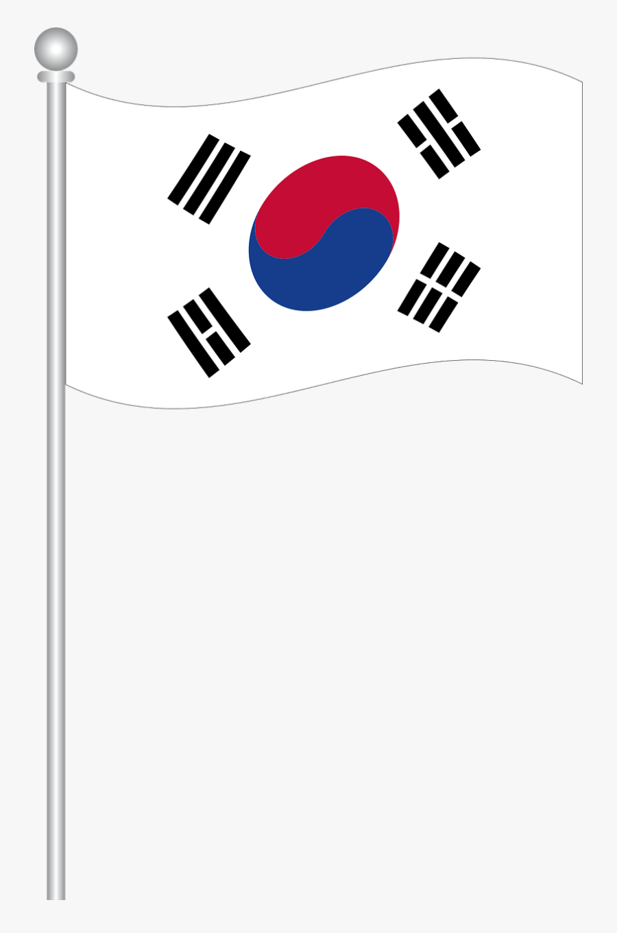 South Korea Flag , Free Transparent Clipart - ClipartKey