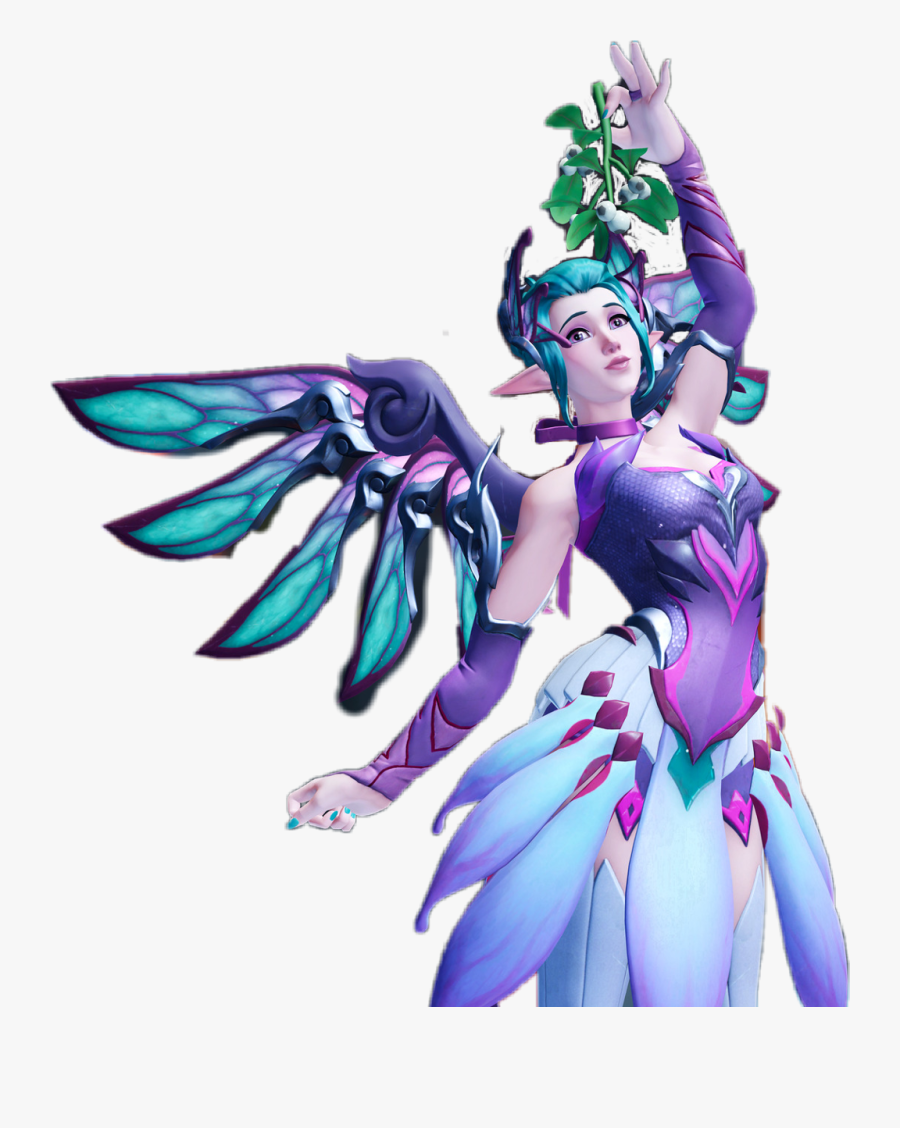 #overwatch #mercy #sugarplumfairy - Overwatch Mercy Sugar Plum Fairy, Transparent Clipart