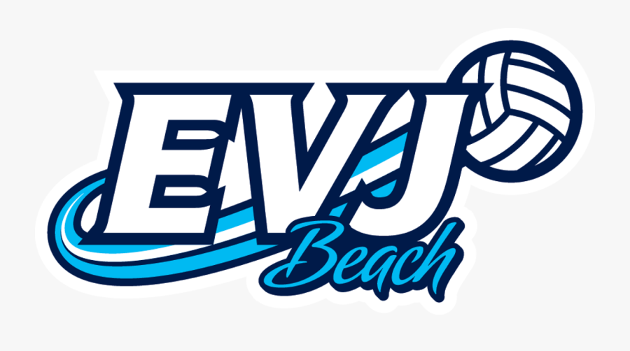 Evj Volleyball Logo Clipart , Png Download, Transparent Clipart