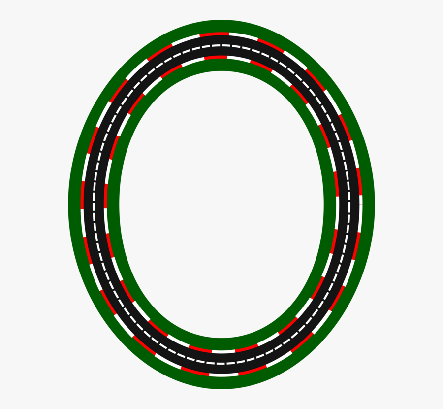 Road Tarmacadam Picture Frames Asphalt Concrete - Circle, Transparent Clipart
