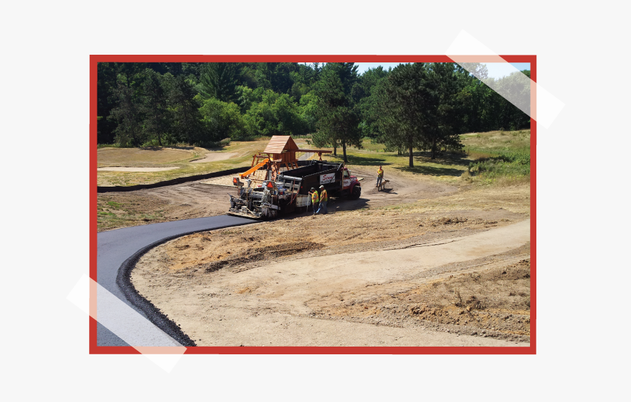 Clip Art Asphalt Lake - Road, Transparent Clipart